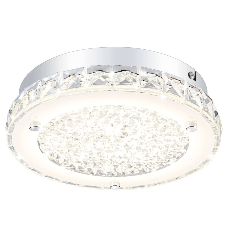 LED Crystal Ceiling Light LED Flush Mount Ceiling Light 3000K/4000K/5000K