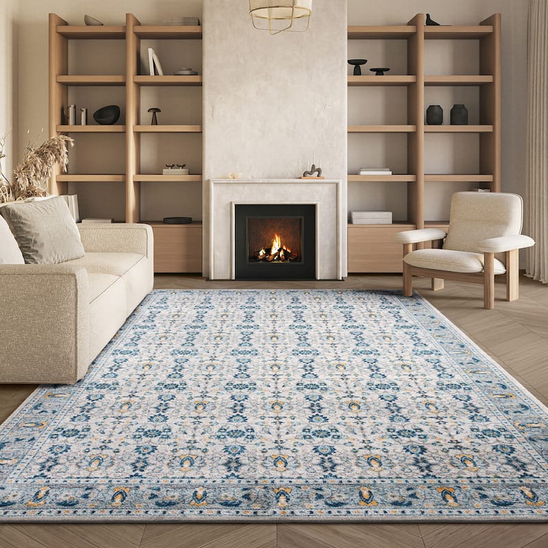 SAFAVIEH Madison Olka Vintage Boho Oriental Rug