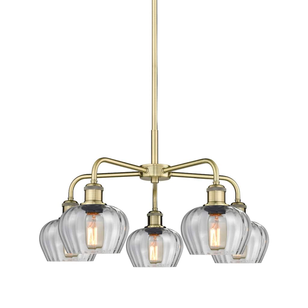 Innovations Lighting 516-5CR-14-25 Fenton Chandelier Fenton 5 Light