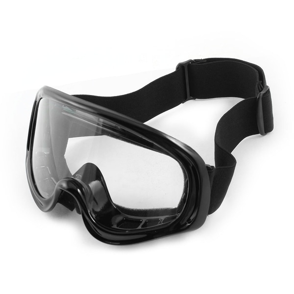 Black Anti Dust Fog Full Frame Motorcycle Safety Ski Sports Goggles Eyewear