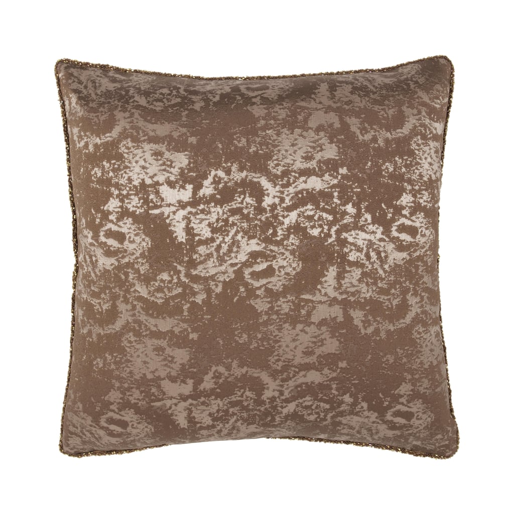Villa by Classic Home Mica Woven Fabric Throw Pillow