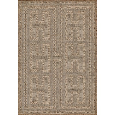 Momeni Hampton Geometric Indoor Outdoor Rug