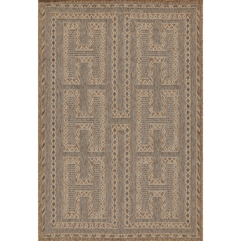Momeni Hampton Geometric Indoor Outdoor Rug