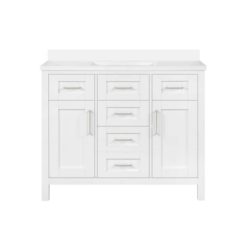 OVE Decors Tahoe III 42-inch White Vanity