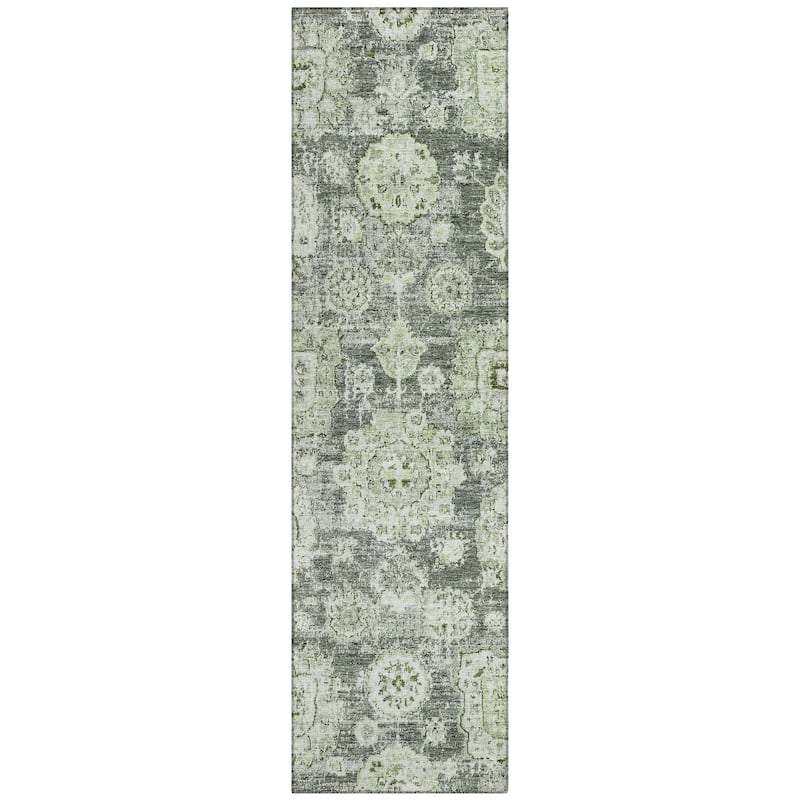 Machine Washable Indoor/ Outdoor Chantille Vintage Persian Rug