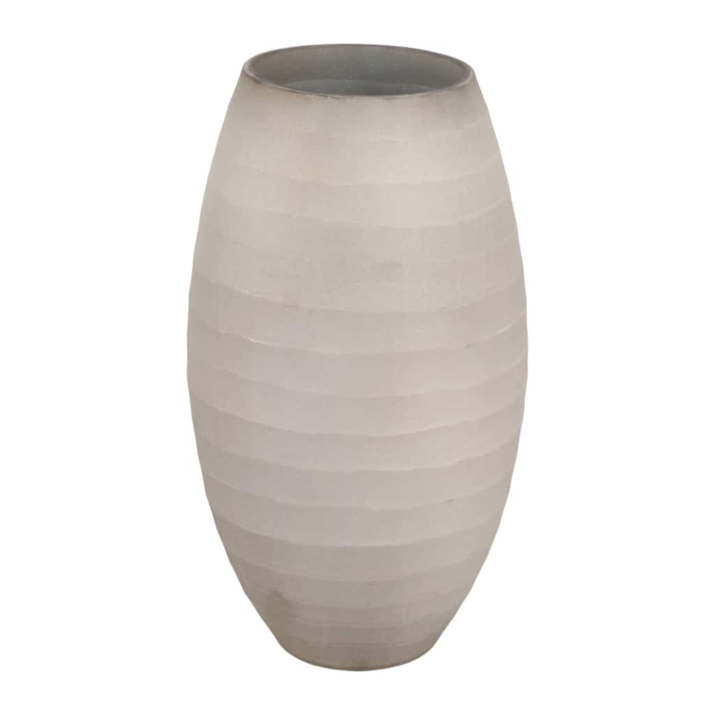 Glass Decorative Vase Modern Sleek Minimalist Contemporary Design