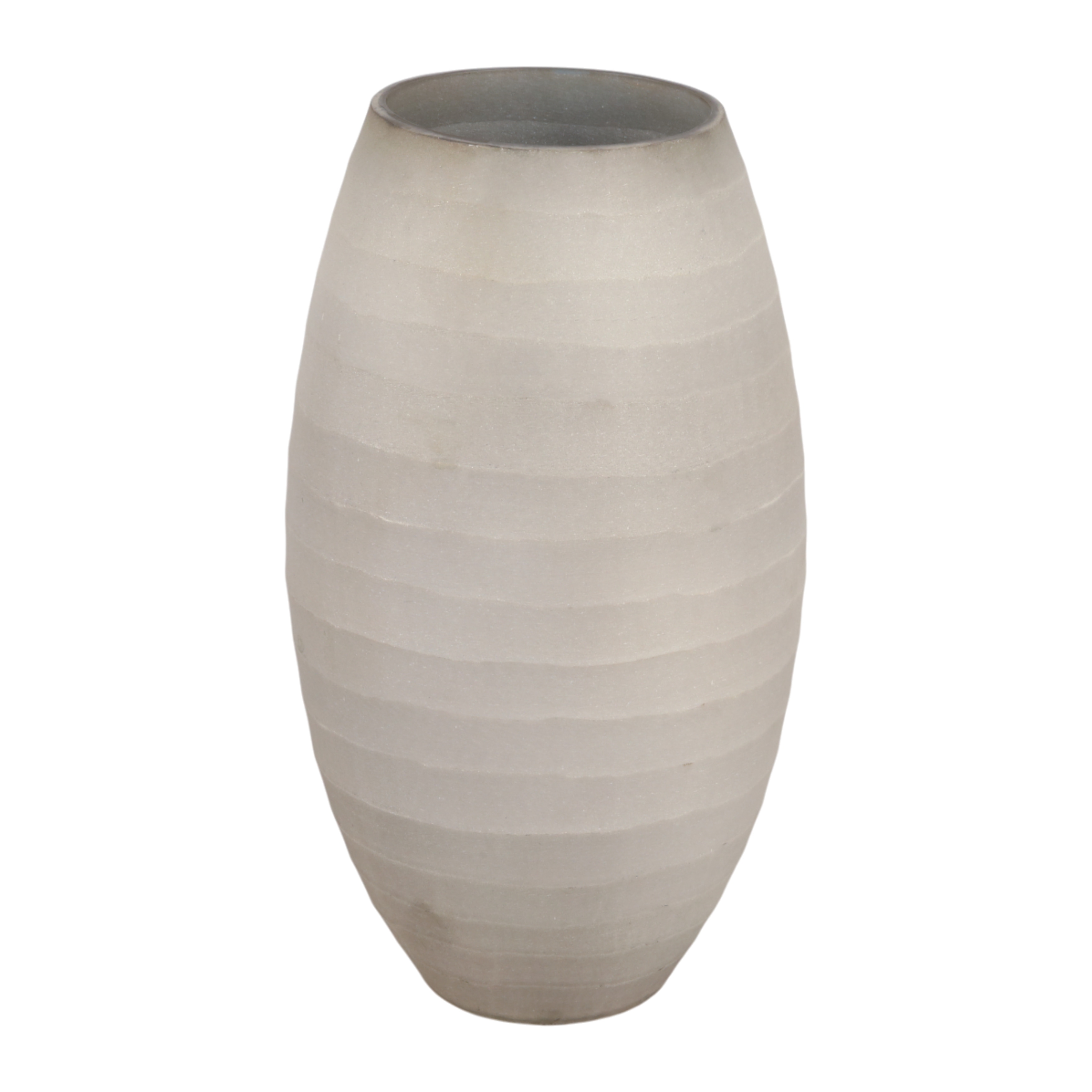 Glass Decorative Vase Modern Sleek Minimalist Contemporary Design