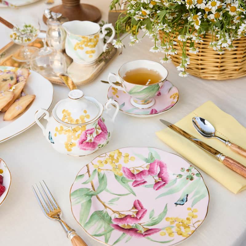 Royal Albert Miranda Kerr Australiana Teapot, Sugar & Creamer Set, 3-Piece - N/A