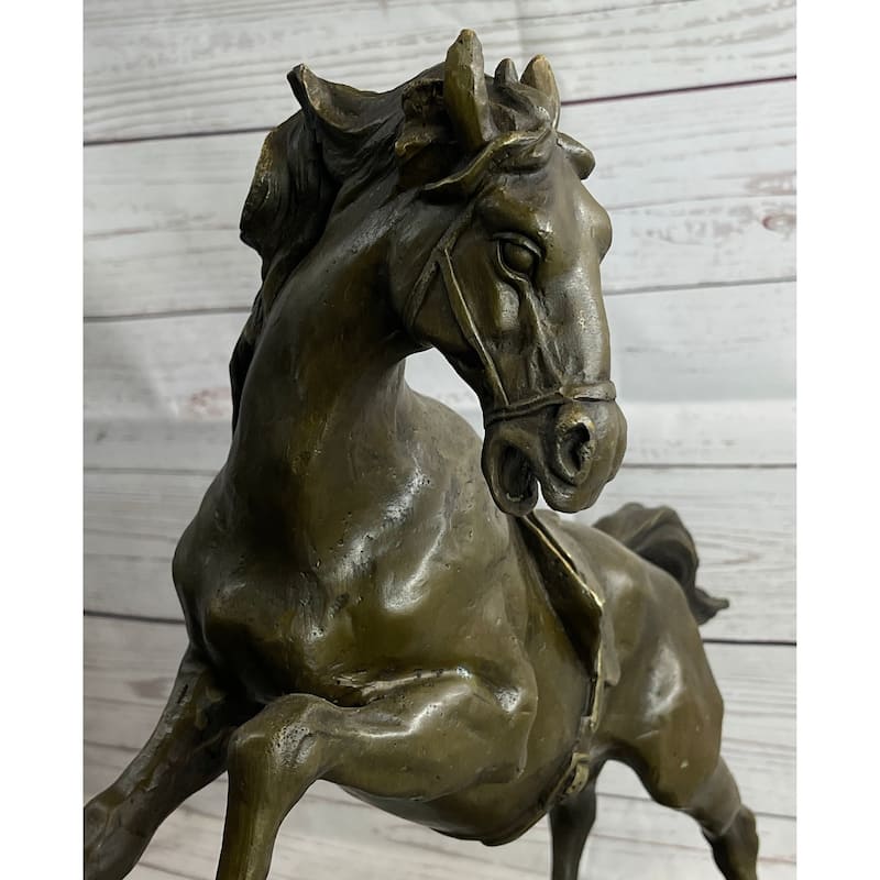 Sergeant Reckless Usmc Marine Corps War Horse Mare Bronze Metal Sculpture Statue