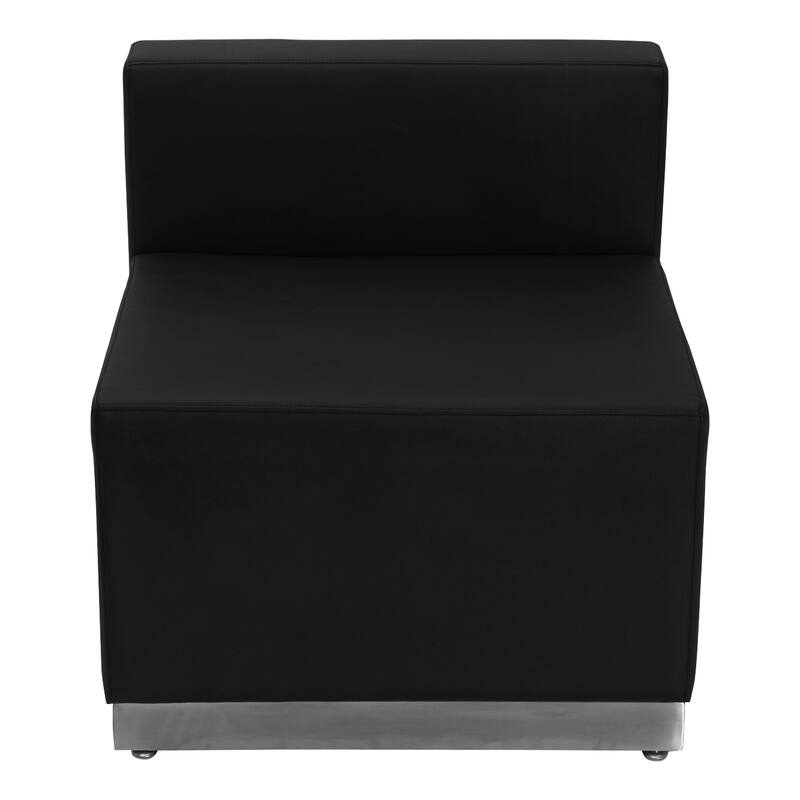 3 PC LeatherSoft Modular Reception Configuration w/Taut Back &Seat