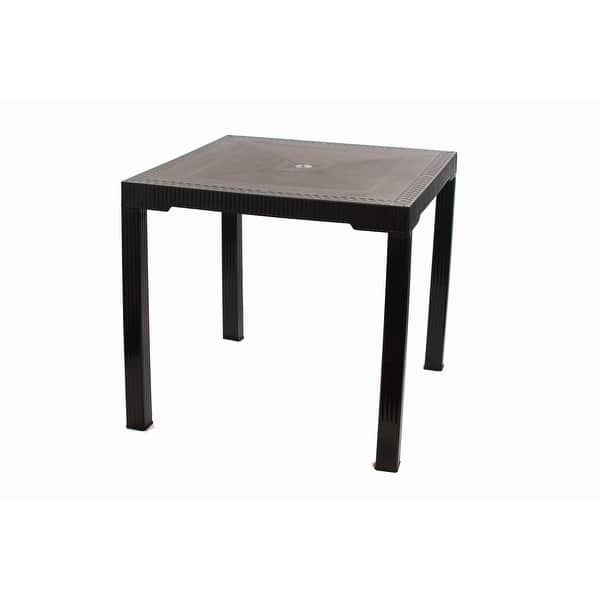 Inval Plastimas Outdoor Square Dining Table Bed Bath & Beyond 36097748