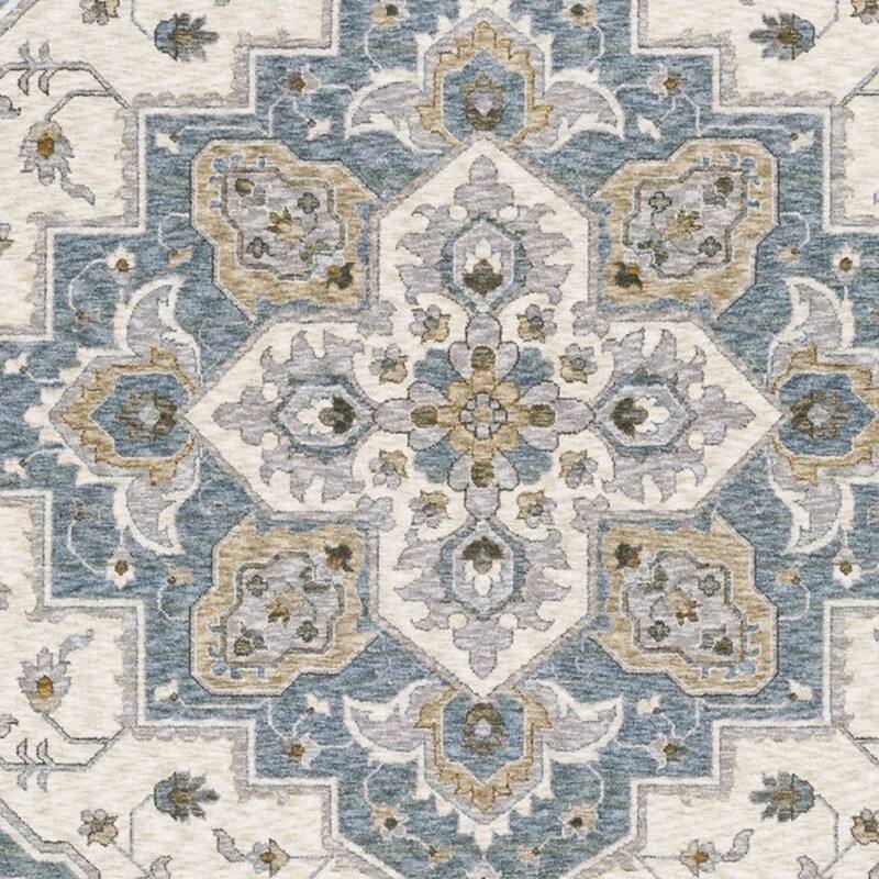 HomeRootsMedallion Traditional Runner Area Rug