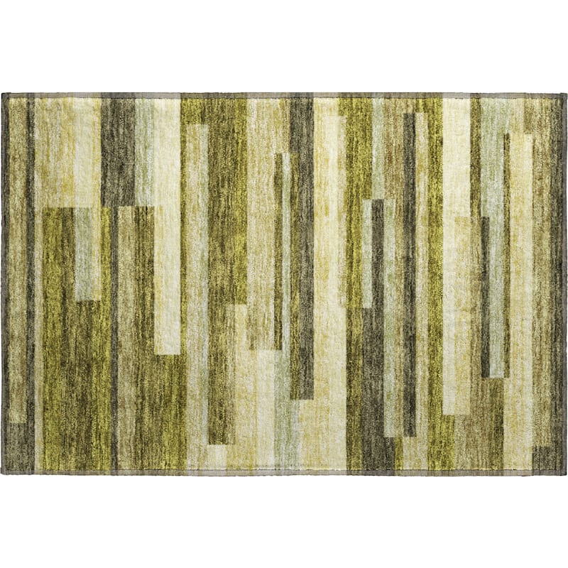 Premium Washable Super Soft Mosaic Stripe Mayfield Rug