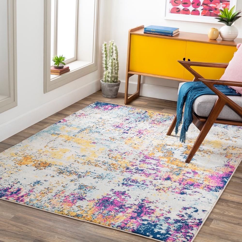 Livabliss Aveza Modern Abstract Polypropylene Area Rug