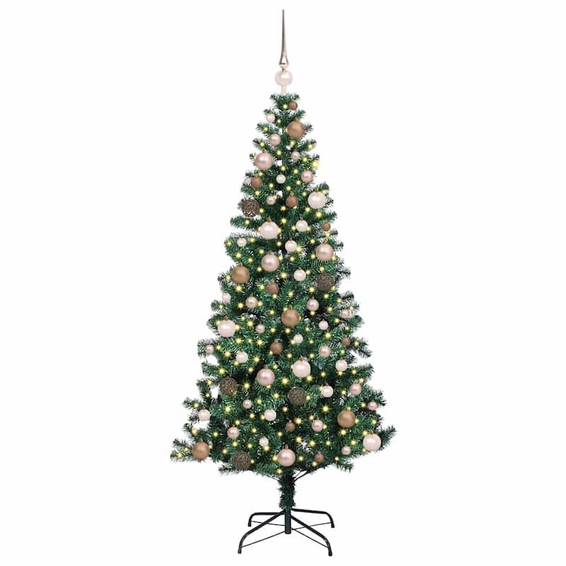 vidaXL Christmas Tree with Decorative String Lights