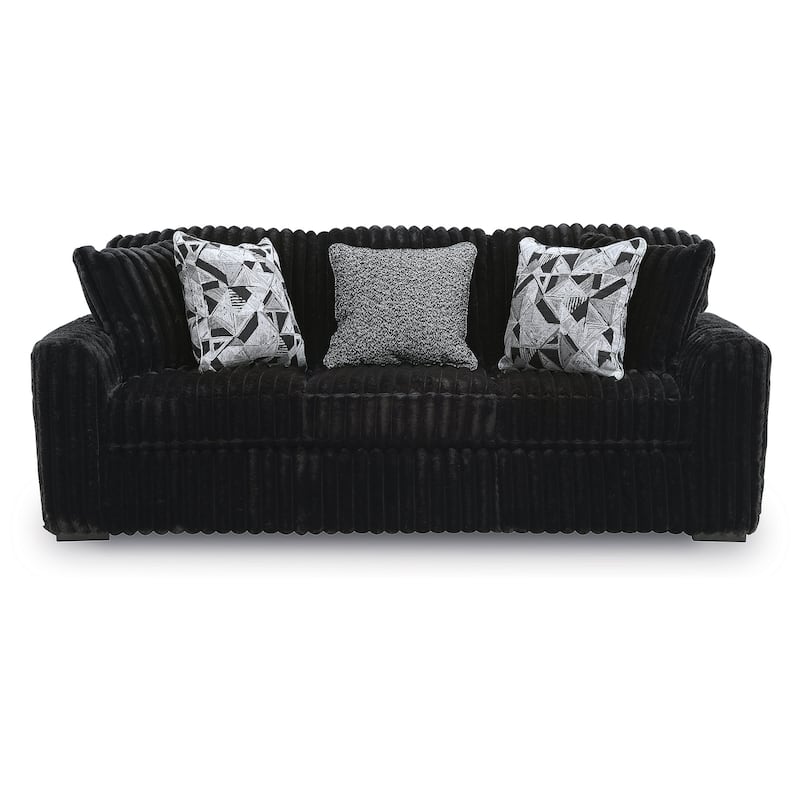 Signature Design by Ashley Midnight-Madness Sofa - 98"W x 41"D x 40"H