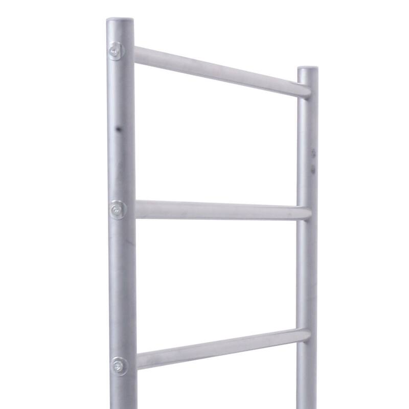 Twin Size Metal Bed Frame with 6 Legs and Headboard Brackets