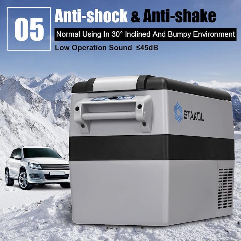44 Quarts Portable Electric Car Cooler Refrigerator/Freezer Compressor
