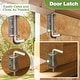 preview thumbnail 13 of 24, VEIKOUS Outdoor Wood Storage Shed with Lockable Door and Window - 8'x12'