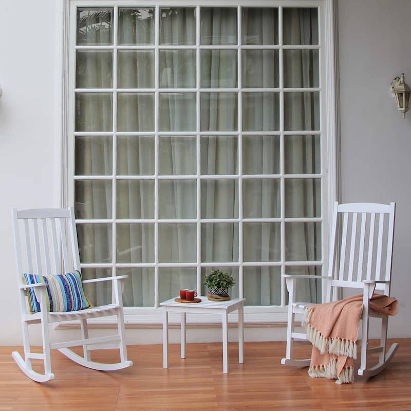 Cambridge Casual Alston Wood Outdoor Side Table