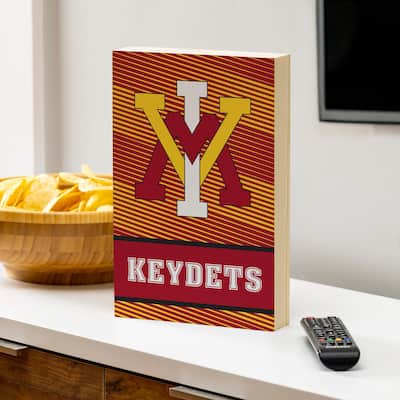Virginia Military Institute Wooden Tabletop Mantel Shelf Sign