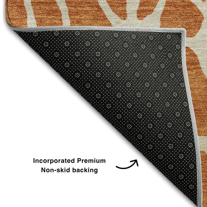 Premium Washable Super Soft Contemporary Ellie Mayfield Rug