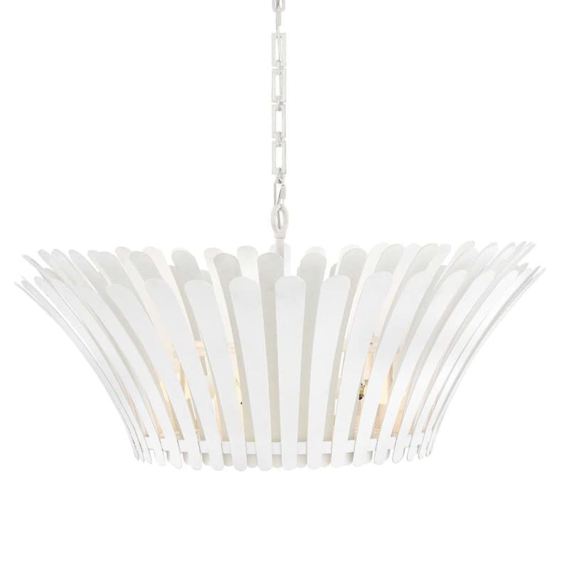 Hinkley Lighting 47695 Reina 8 Light 34" Wide Waterfall Chandelier - Textured Plaster