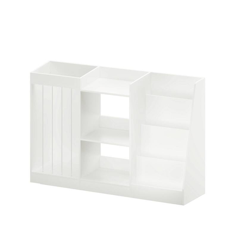 Kids 3-Tier Bookshelf and Toy Storage