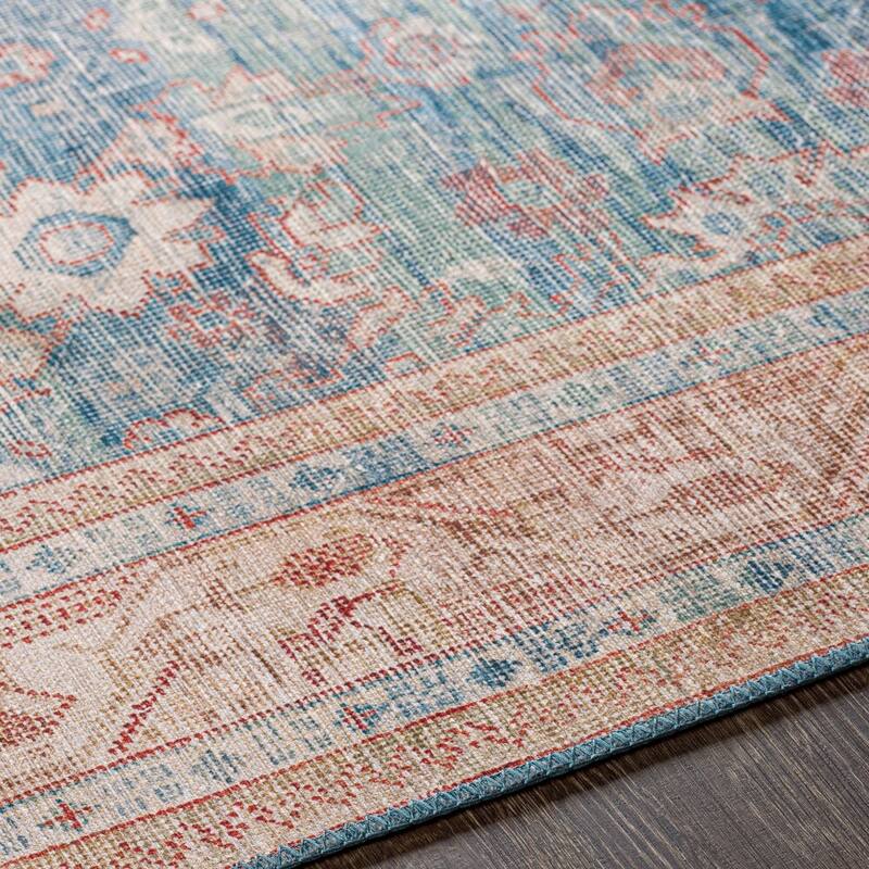 Livabliss Petrova Persian Floral Printed Area Rug