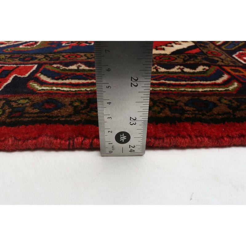 ECARPETGALLERY Hand-knotted Anadol Red Wool Rug - 3'5 x 4'10