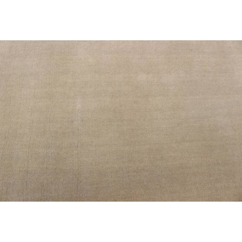 ECARPETGALLERY Hand Loomed Kashkuli Gabbeh Grey Wool Rug - 5'3 x 7'6