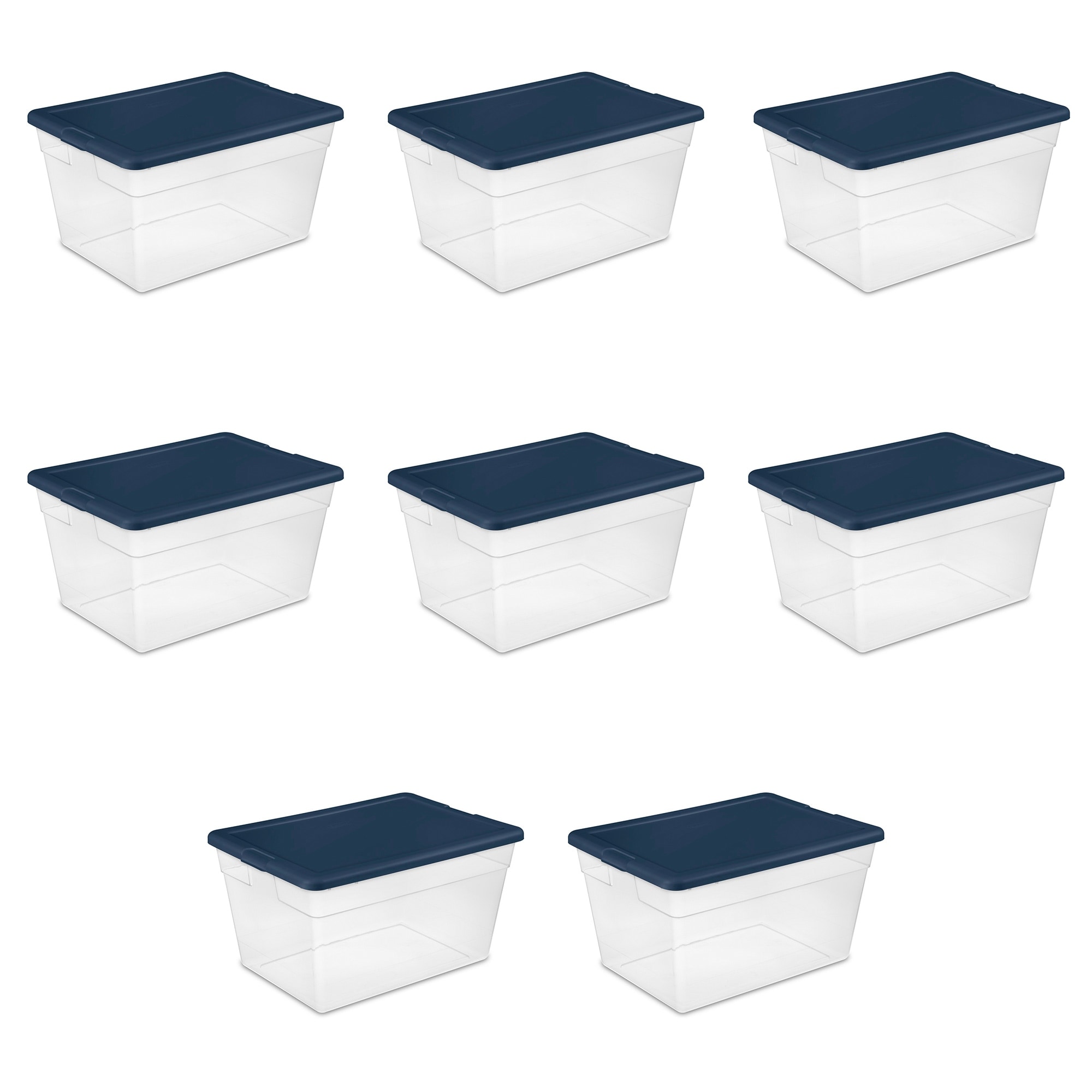 Sterilite 56 Quart Latching Stackable Wheeled Storage Container w/ Lid, (4  Pack) - 5.25 - Bed Bath & Beyond - 35357033