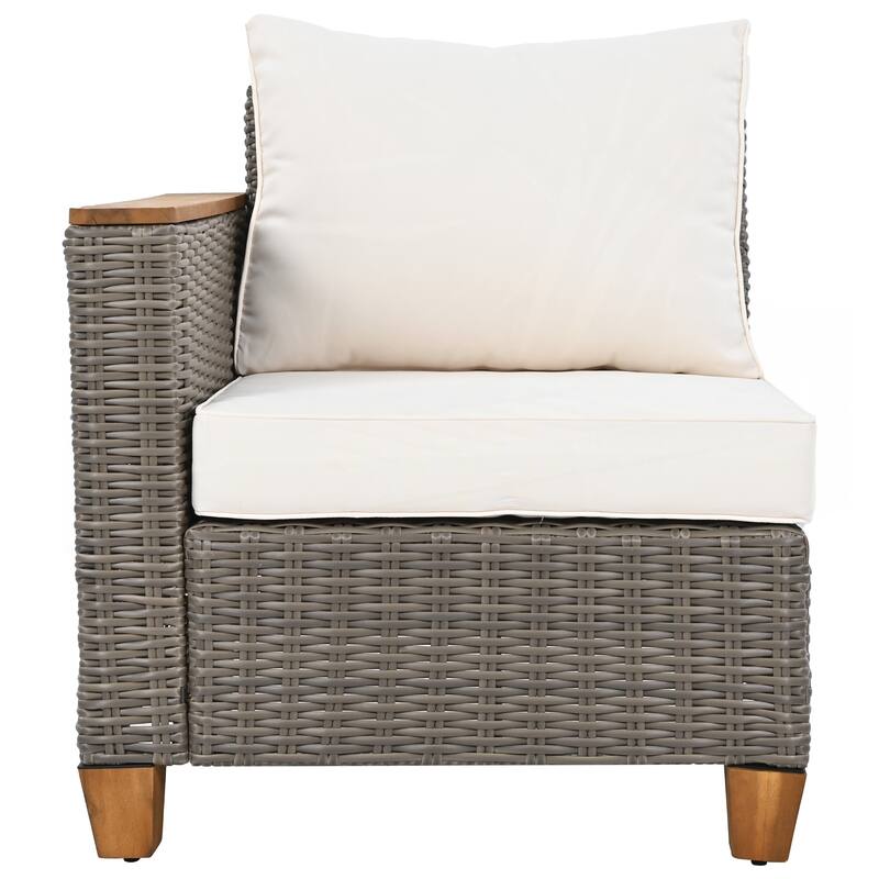 8-Piece Wicker Outdoor Patio Furniture Set