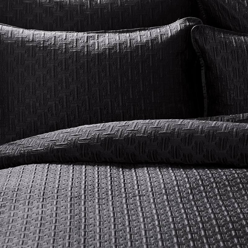 Ted Baker T Quilt Decorative Pillow Black Bed Bath & Beyond 38339258