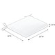 preview thumbnail 4 of 44, Sunbrella 20 x 18 solid fabric seat pad(2 pack) - 20"W x 18"D x 2.5"H