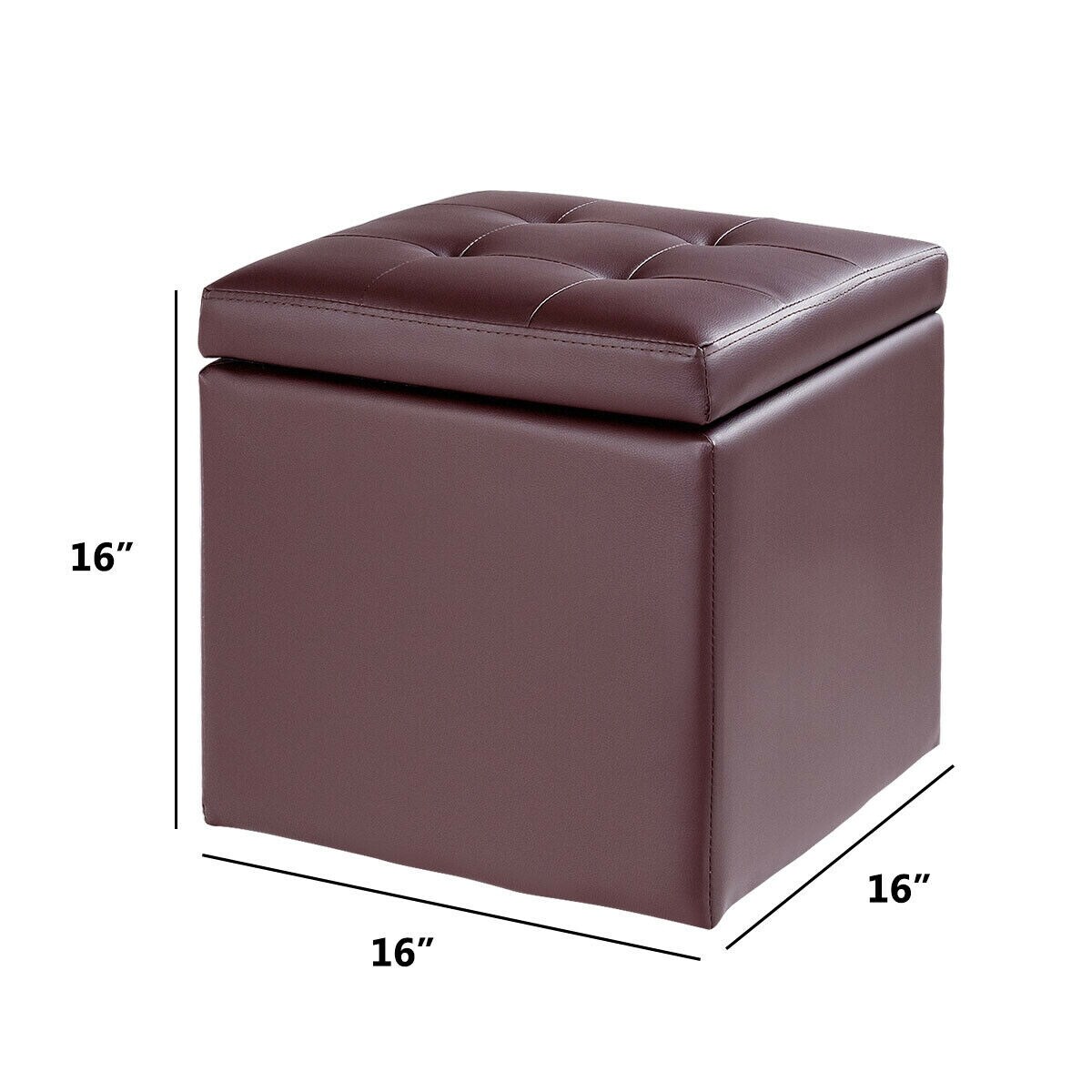 brown storage box