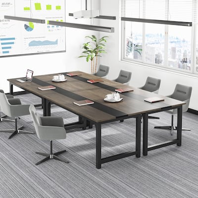 6FT Modern Conference Table for Office, Meeting Table for 4-6 - 63" L x 31.5" W x 29.13" H