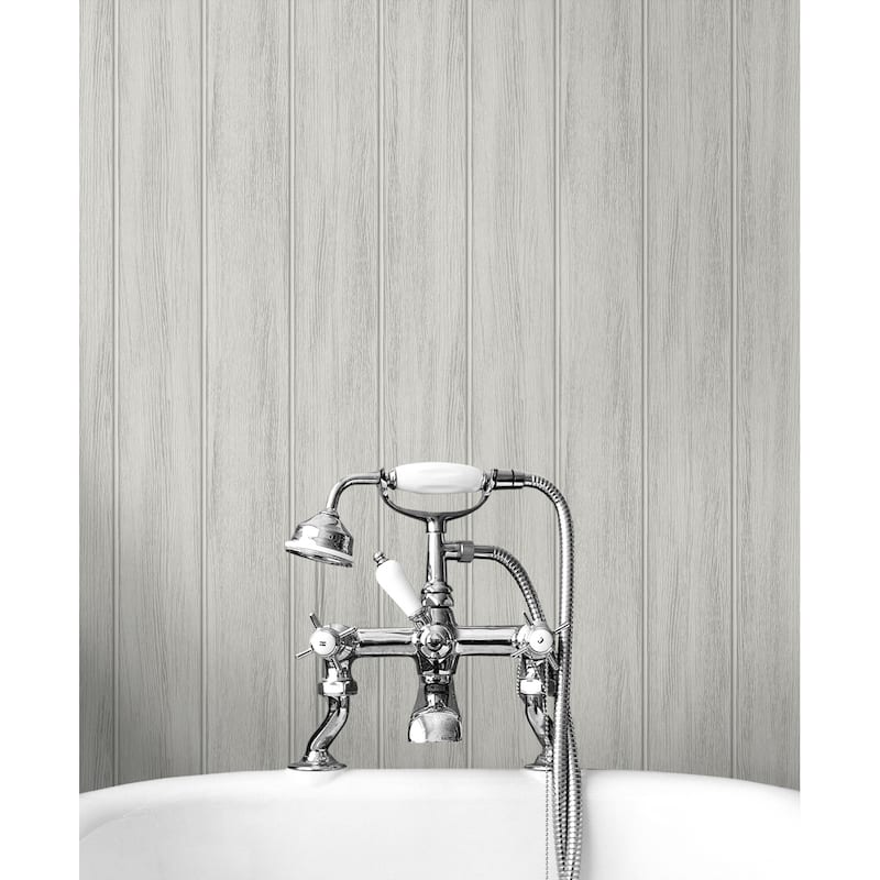 NextWall Wood Panel Peel and Stick Wallpaper