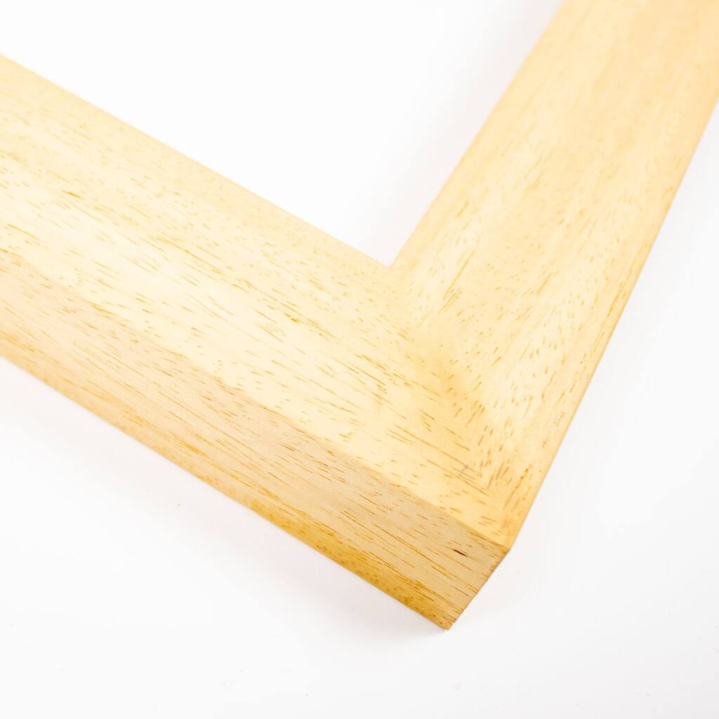 30x15 Frame Gold Solid Wood Picture Frame Width 2.5 Inches | Interior Frame Depth 0.5 Inches