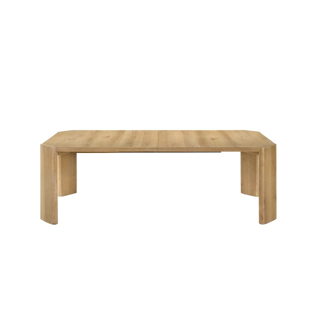 Casper Kepler Driftwood Solid Wood Modern Dining Table with Leaf