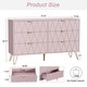 preview thumbnail 2 of 5, 6 Drawer Dresser Drawer Chest Storage Cabinet Organizer