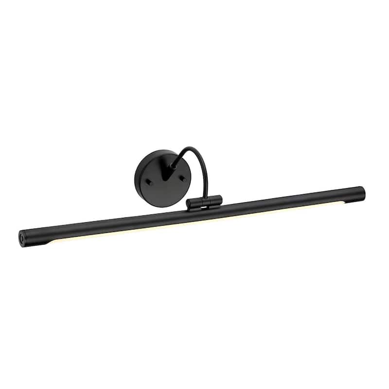 Alton Large LED Picture Light Black - 7"h x 26.5"w x 8.5"d