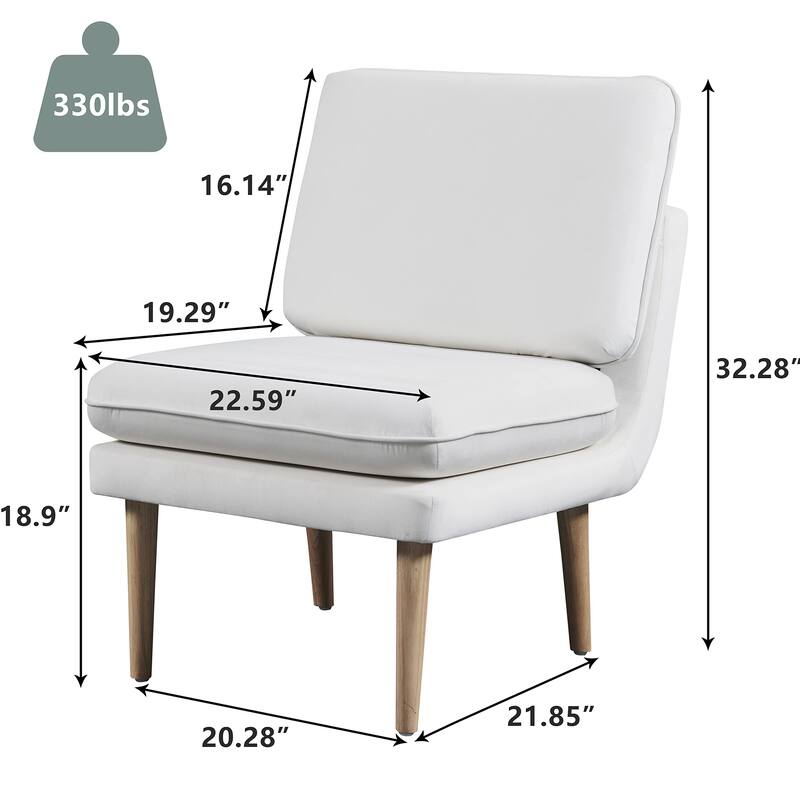 Pocassy Accent Chairs Set of 2 for Living Room Bedroom