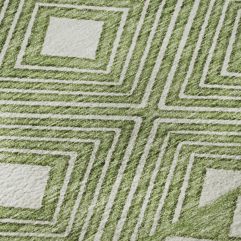 Premium Washable Super Soft Geo Prints Mayfield Rug