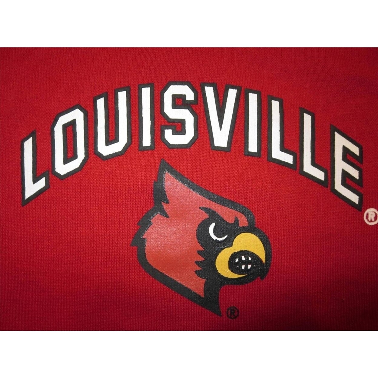 Shop Minor Flaw Louisville Cardinals Youth Large L 14 16 Red Hoodie Overstock 23063830