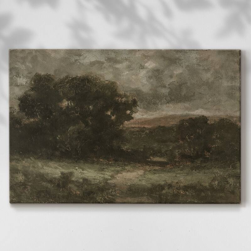 Vintage Landscape -DCCXXXI -Gallery Wrapped Canvas