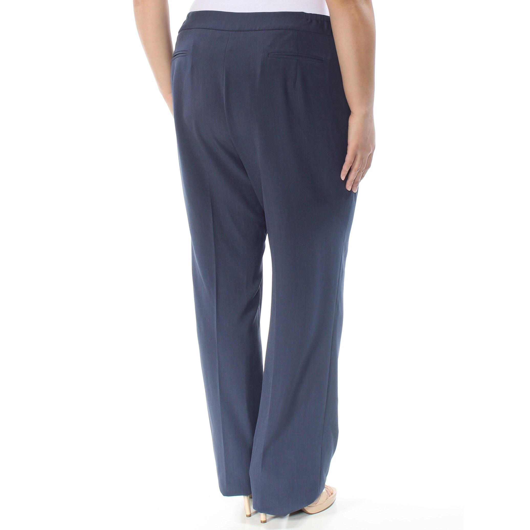 plus size navy work pants