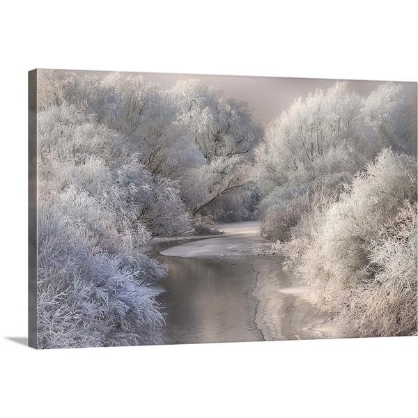 slide 2 of 8, "Winter Song" Canvas Wall Art