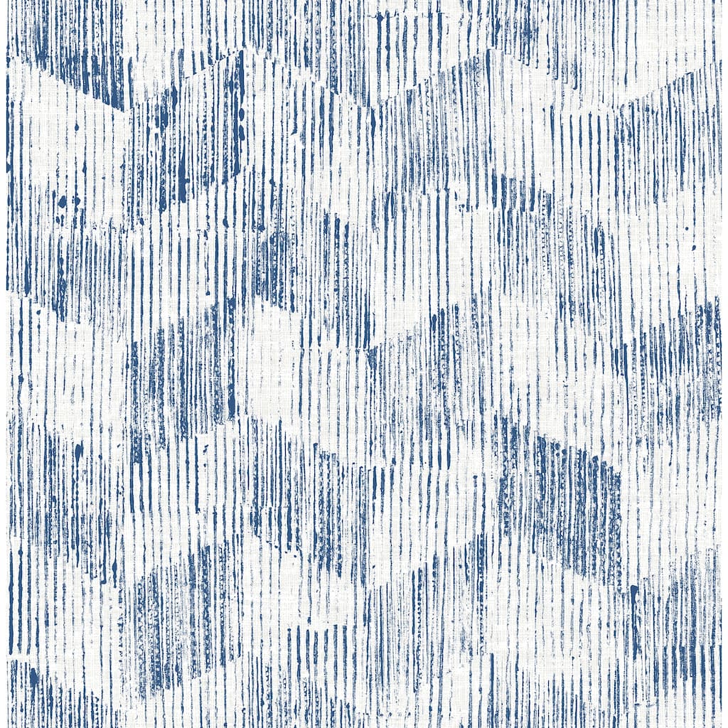 Scott Living Demi Indigo Distressed Wallpaper