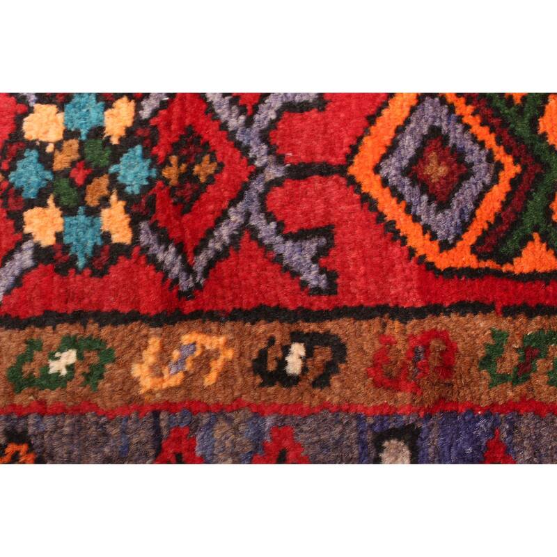 ECARPETGALLERY Hand-knotted Andelz Red Wool Rug - 4'1 x 6'10